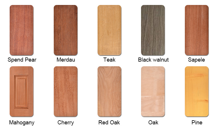 Red Mahogany 80inch Solid Wooden Main Door Design For Home
