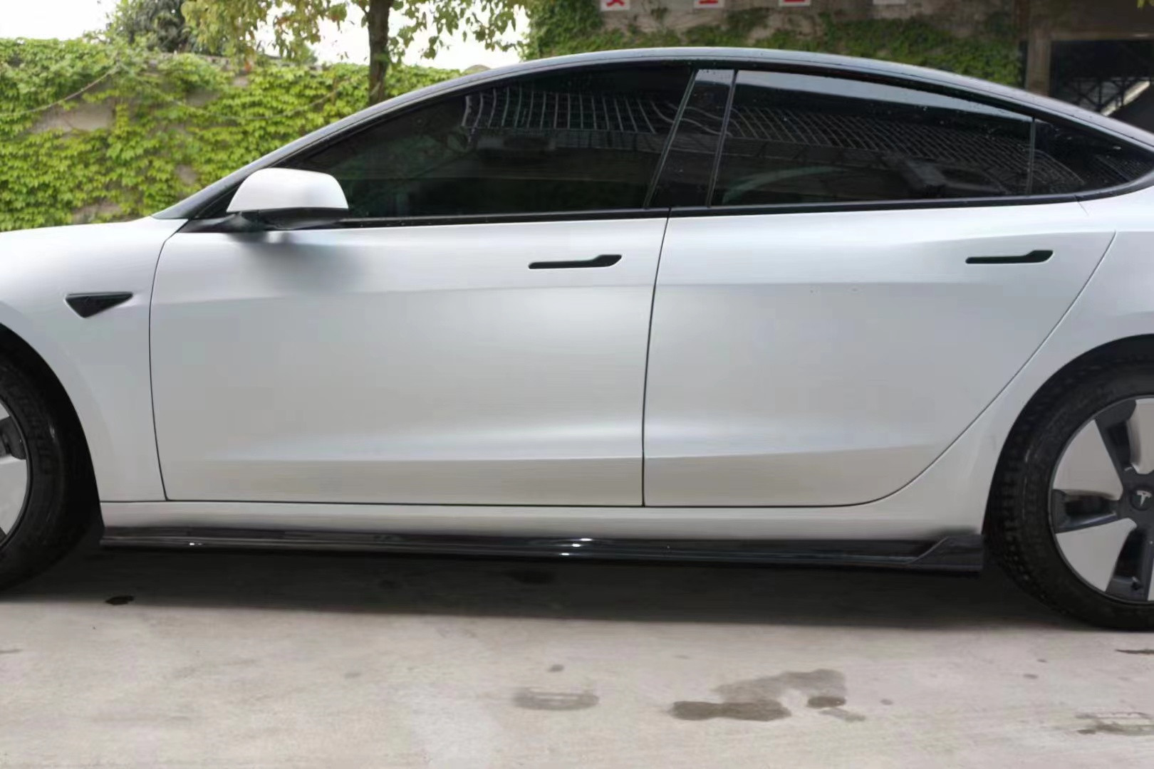 2017 - 2019 MODEL 3 Body Kit Tesla Front Shovel Rear Diffuser Spoiler 180mm