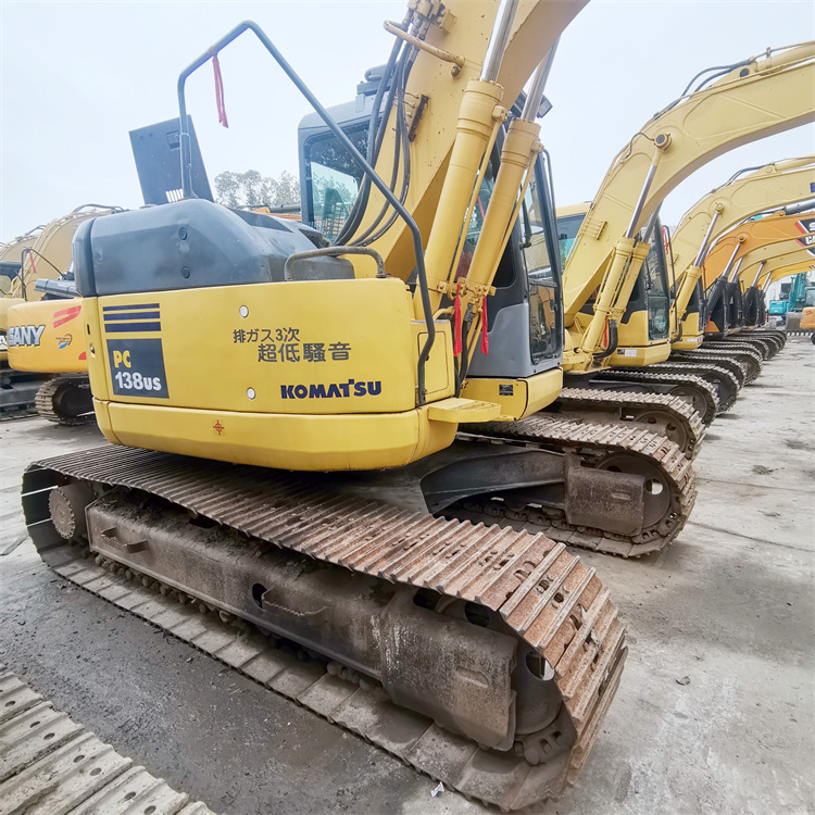 13400 KG Used Komatsu PC138 Excavator Made in Japan with Original Hydraulic Pump