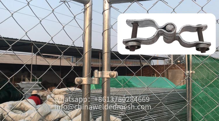 6x12 Portable Chain Link Temporary Fencing Panels Galvanized Iron ISO approval