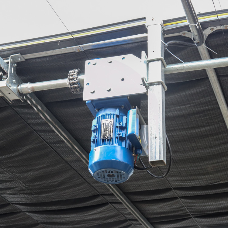 Easy Install Temperature Humidity Control Single Span Black Out Light Deprivation Greenhouse