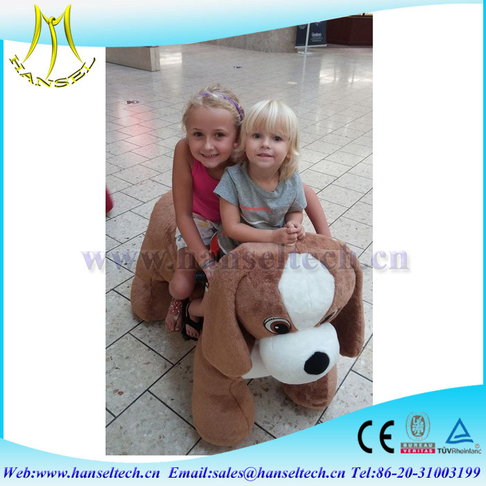 Hansel funfair ride on animals in shopping mall for kds and adults for sale