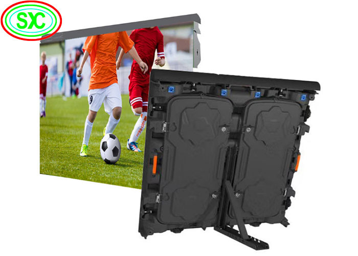 Die-Cast Aluminum Module Rental Large Scoreboard Display 256*128mm P8 Basketball LED Screen