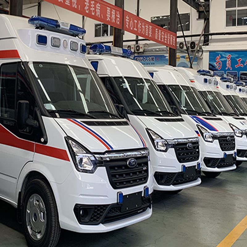 High Quality Rhd Ford Ambulance Vehicle Negative Pressure Ambulance