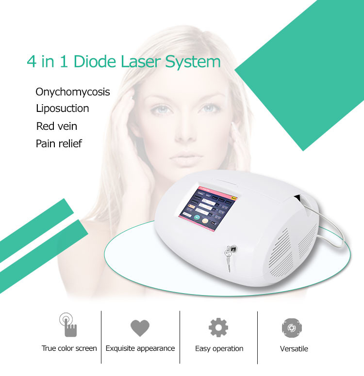 Toenail Fungus Treatment 980nm Diode Laser Medical Laser For Onychomycosis Treatment