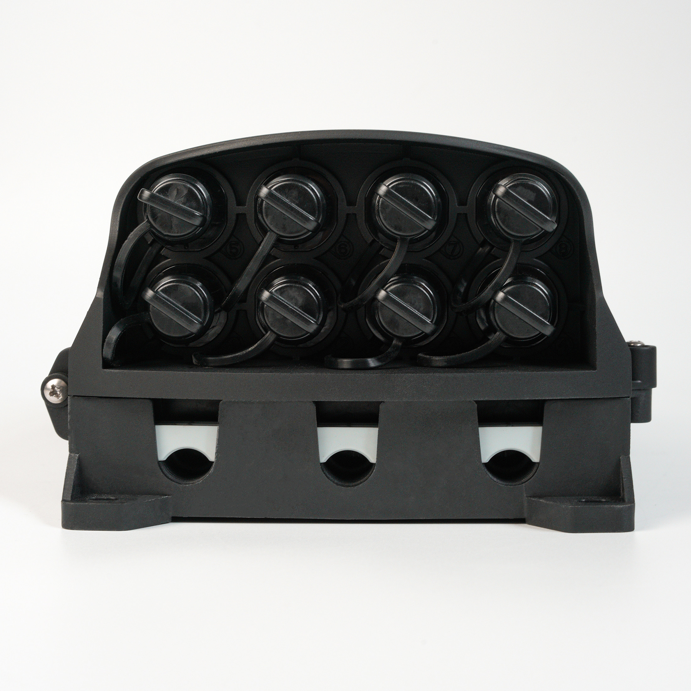 GFS-8A-X Pre-connectorized FTTH Terminal Box 8 Cores Fiber Optical distribution Closure IP 68 FDB 281.4*177*108.8mm