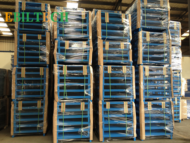Powder Coated Pallet Rack Wire Decking Metal Pallet Storage Steel Q235 B Material
