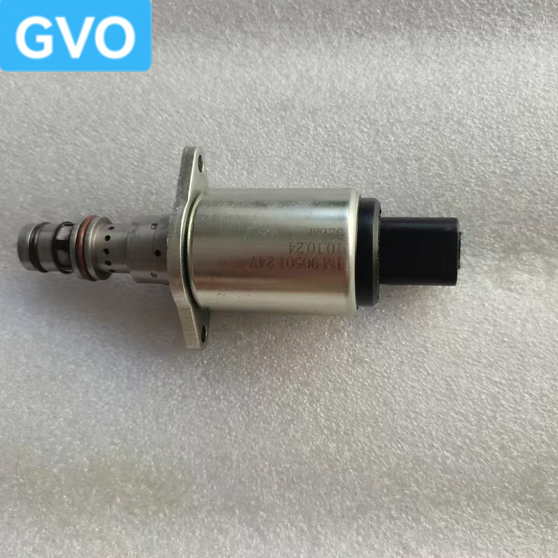 Thomas Solenoid Valve TM90501 24V Excavator Hydraulic Pump Proportional Solenoid Valve TM1022381