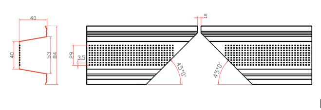 High Production Stud And Track Roll Forming Machine With 40 Degree Angle Cut
