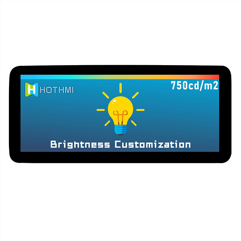 IPS TFT LCD Module HI 12.3 Inch 1920x720 Sunlight Readable Pcap Monitor TFT Display