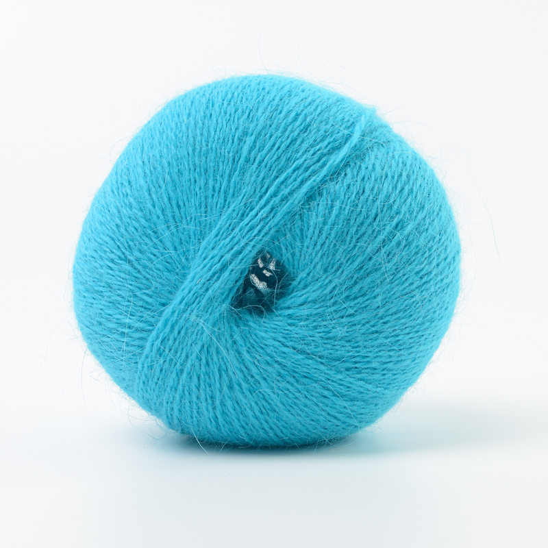 Fluffy Angora Rabbit Hair Yarn 1/7NM Soft 30% Polyamides 70%