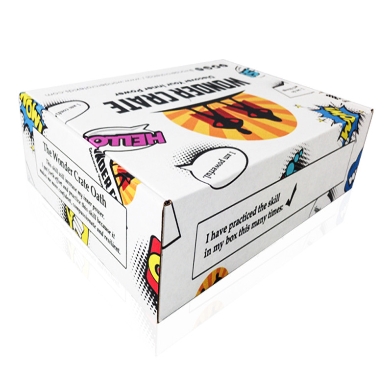Custom Offset Standard Printing Logo Export TransporTaTion White PaPerboard Corrugated Shipping Boxes