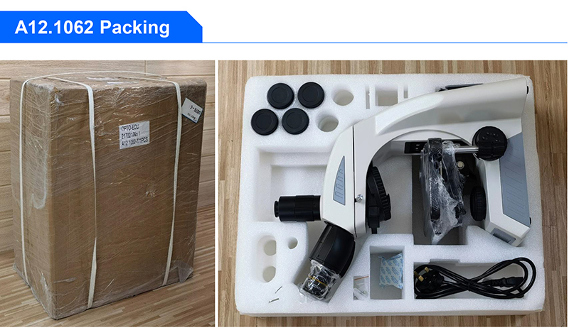 Opto-Edu A12.1062 Binocular Lcd Laboratory Biological Microscope