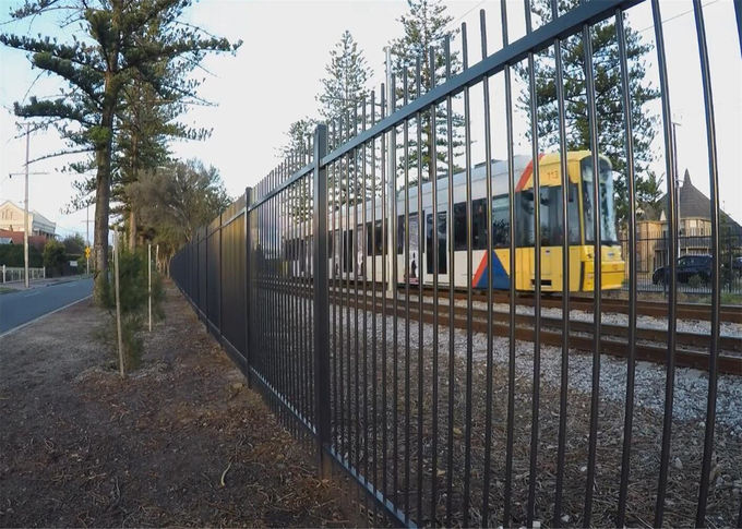 2000mm*2400mm Ornamental Tubular e Diplomat fence  for Australia Market