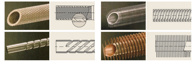 Low Fin Tube ASTM B111 C71500 Copper Nickel Alloy Base Tube