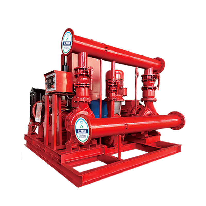 Diesel Engine Fire Pump Set 400GPM 8Bar 4 Cylinder