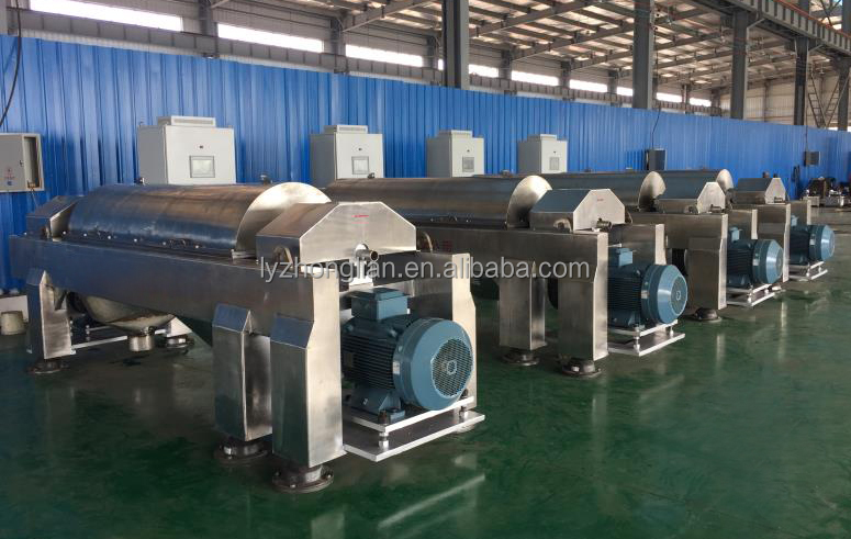 Low cost small decanter centrifuge centrifugal clarifier for sugar cane juice