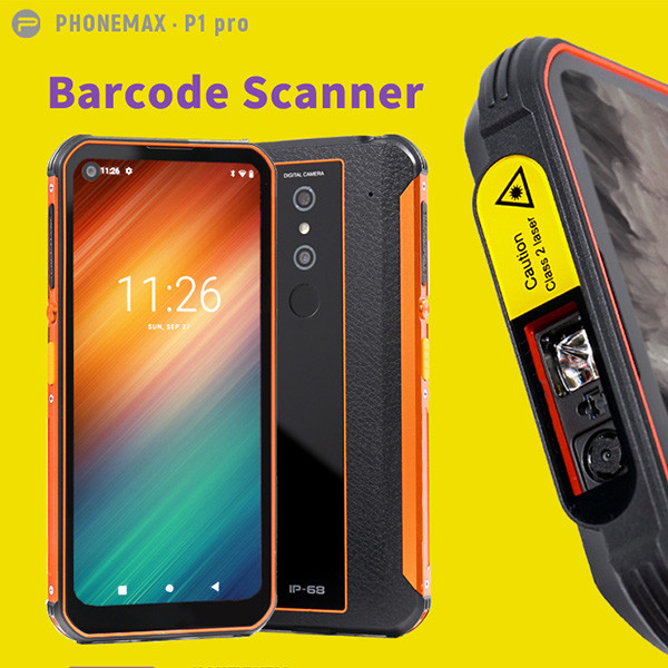 MT6762D Pocket PC PDA Barcode Scanner Handheld 4GB/6GB RAM