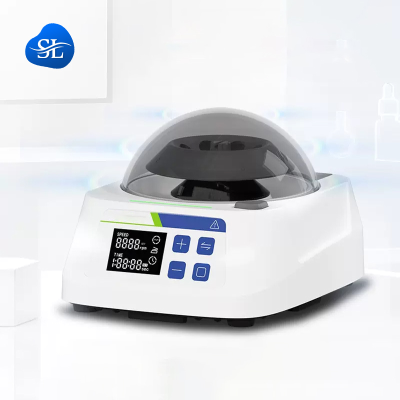 Laboratory Centrifuge with Timing Function 1000-10000rpm and Metal Body Construction