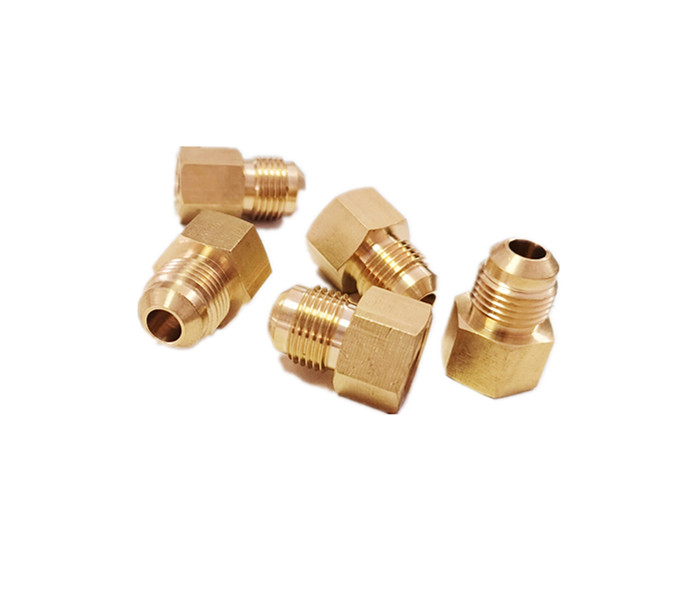 1/2" X 1/2" Lead Free Brass Tube Fitting Female Connector