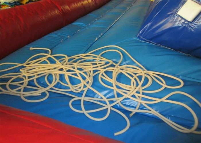 Factory Commercial Inflatable Rock Climbing Wall Fireproof PVC Tarpaulin For Kids