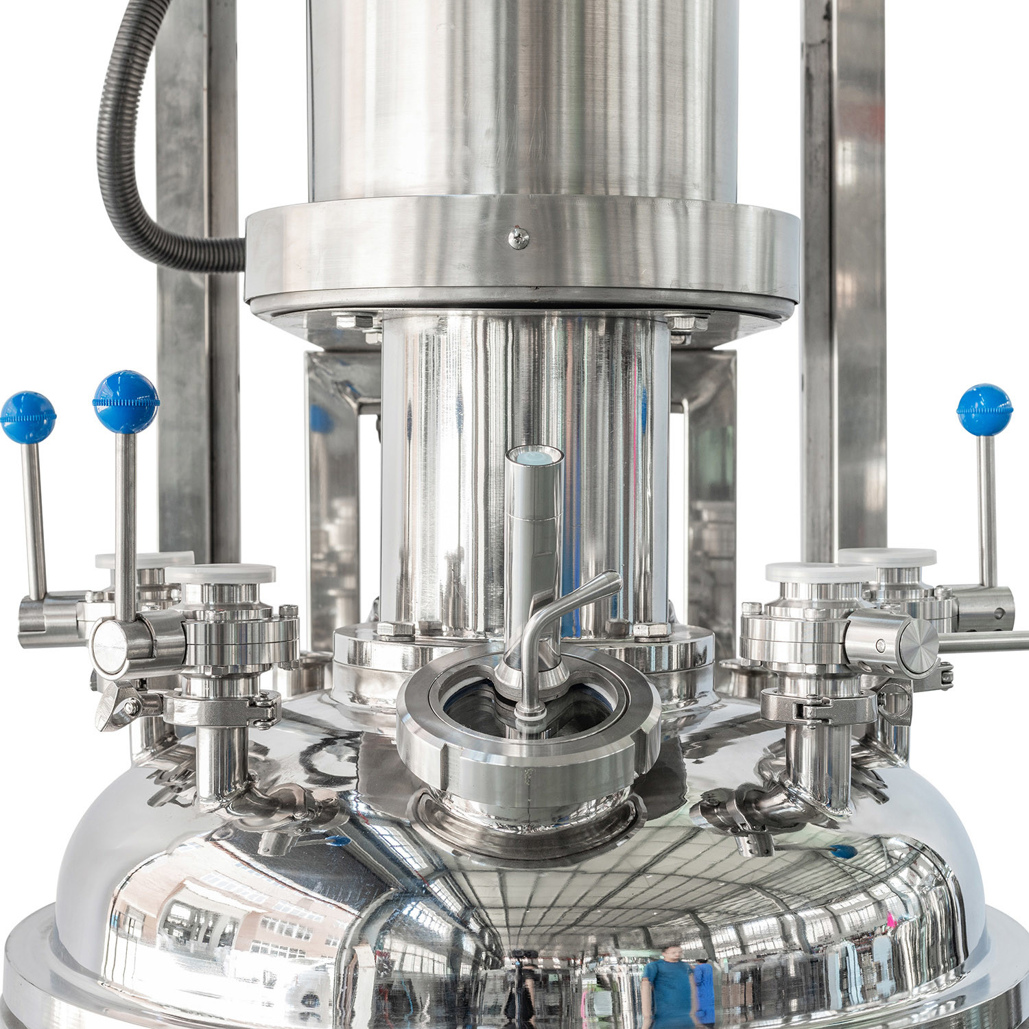 Factory Price Vacuum Emulsifying Homogenizer Hydraulic Lifting Vacuum Emulsifying Homogenizer Mixer Machine