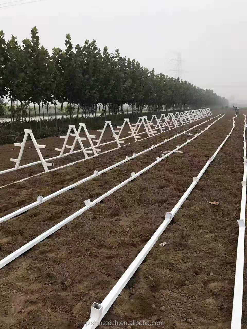 Condition PVC-U Water Pipe for Strawberry Gutter Farming in Hydroponic System