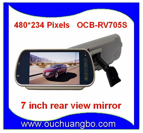 7 Inch Color TFT LCD car Rear View Mirror Auto Vehicle Parking Rearview Monitor