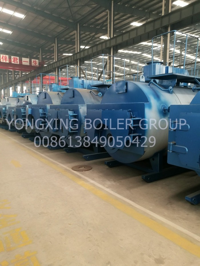 700bhp Oil Fired Steam Generator Natural Gas Hot Water Boiler Long Service Life
