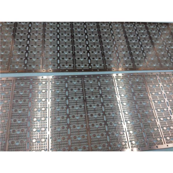Integrated Circuit Micro Lead Frame , Exquisite Metal Stamping Parts Progressive Die