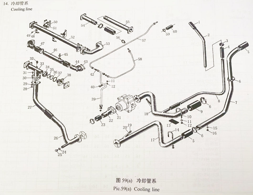 Diesel Engine Electric Starter System Fixed Hoop