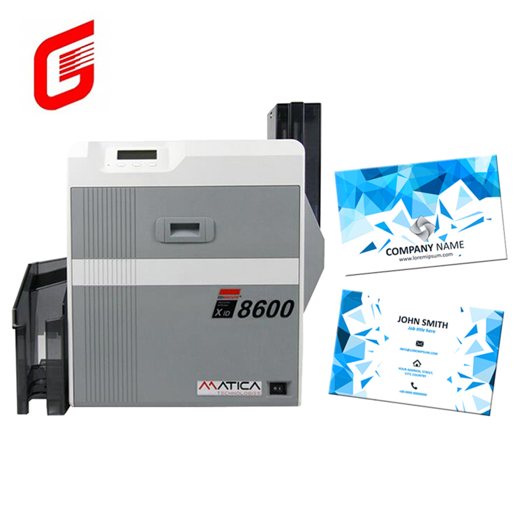 Matica EDIsecure XID8600 600 DPI Dual Sided Retransfer Card Printer for Your Business
