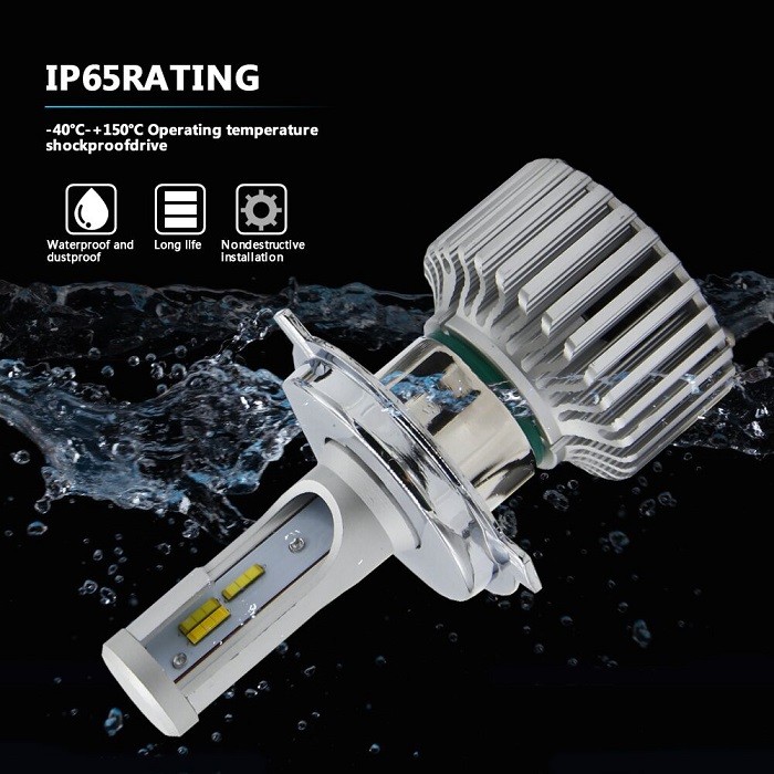 Tri- Colors T5 CSP Led Headlight H11 H7 9005 9006 Auto Led Headlight Bulb
