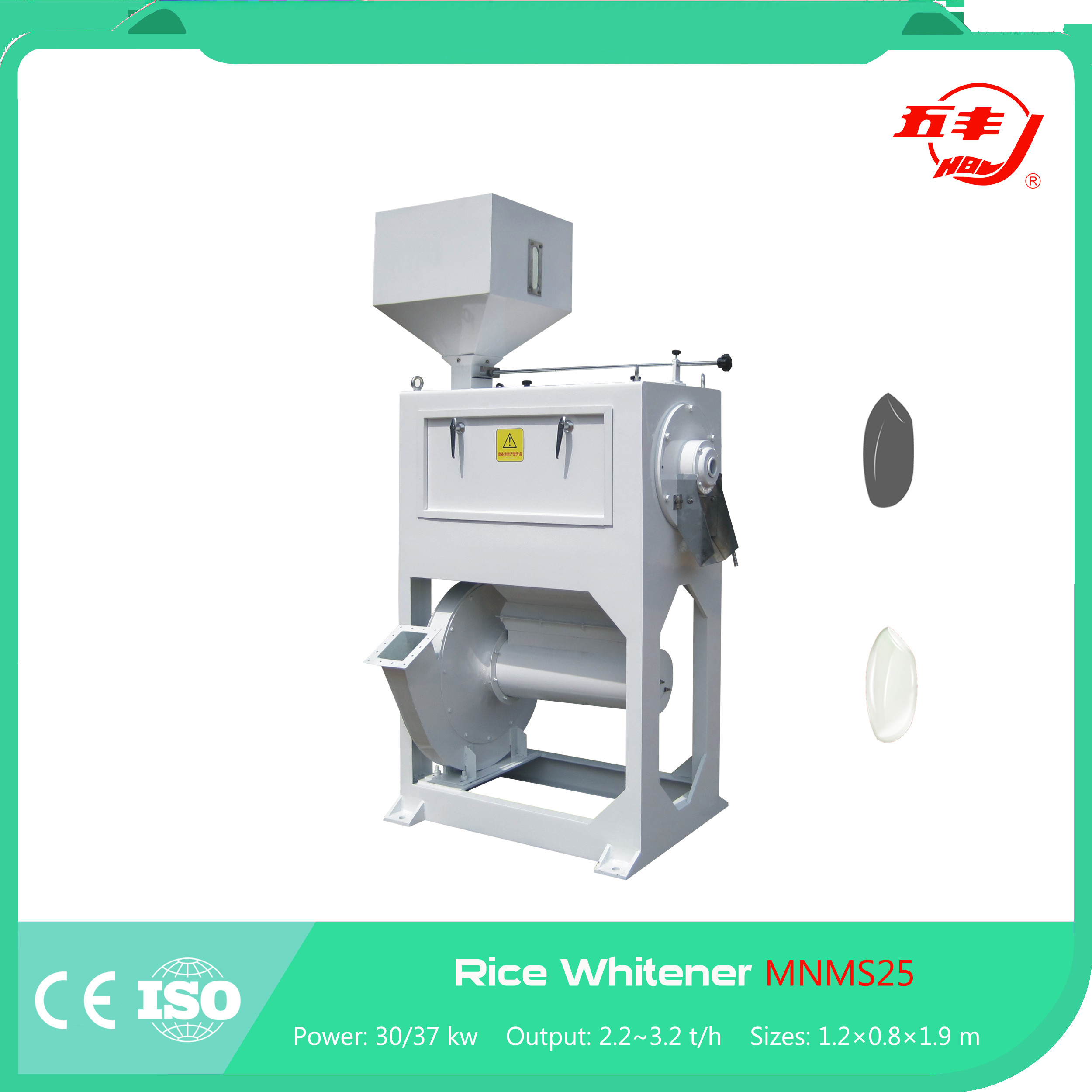 Paddy Silky Rice Polishing Machinery