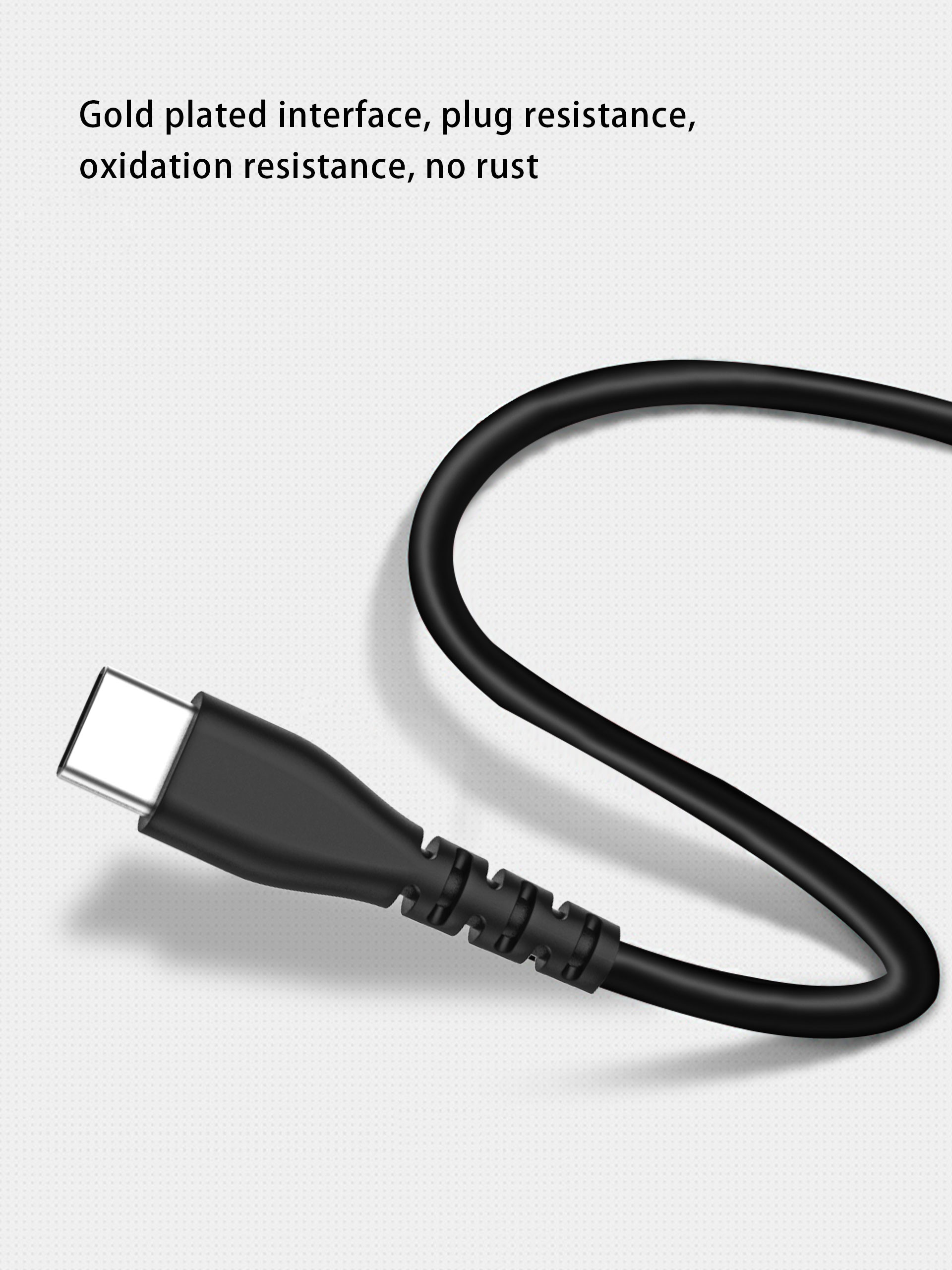 10FT 3M Long USB Type C Charging Cable Fast Charging CE Listed Samsung Galaxy S20 Use