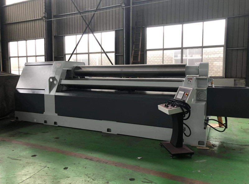 W12-20*3000 4 Roller Plate Rolling Machine Hydraulic CNC