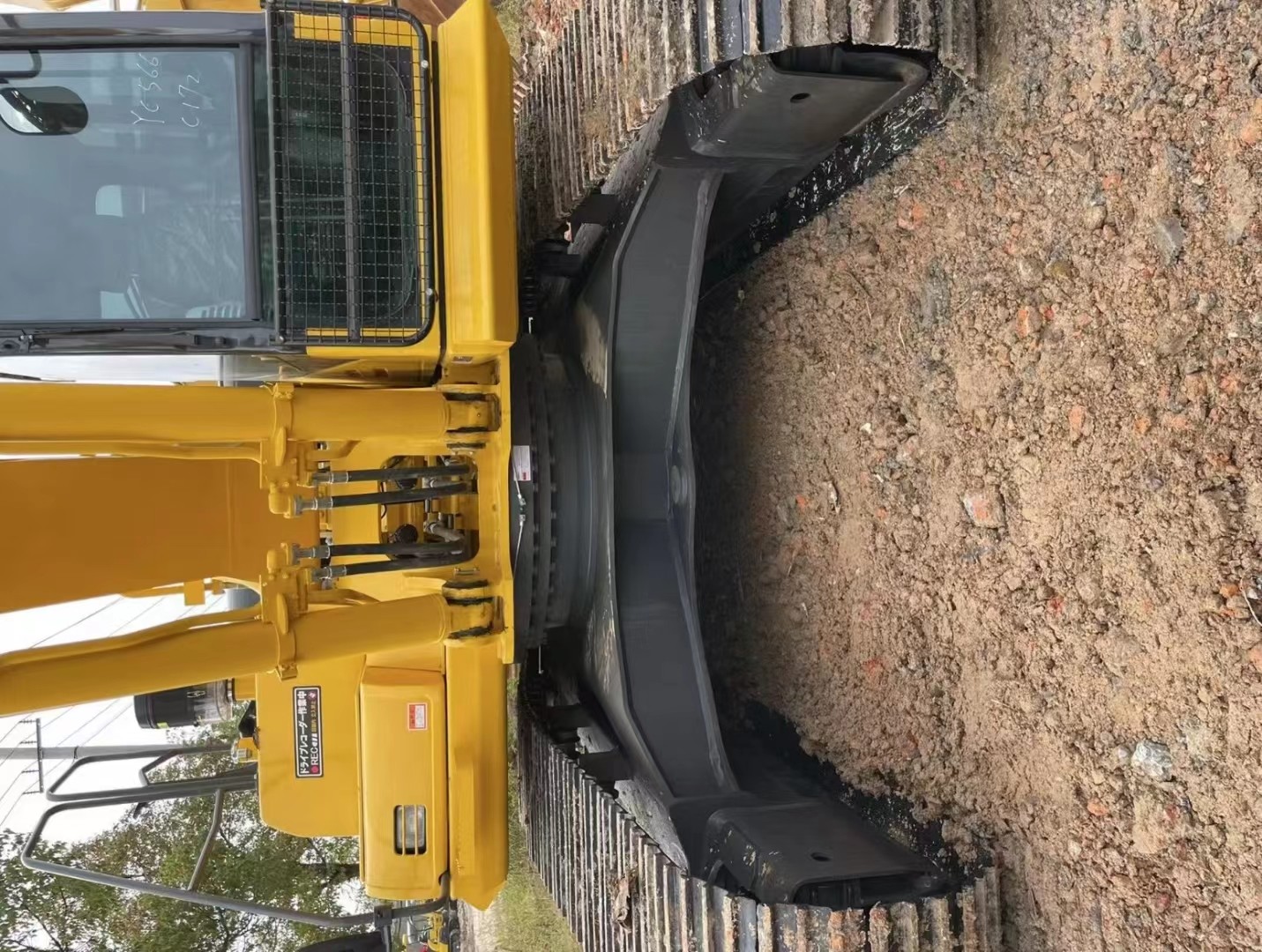 Used Komatsu PC350 excavator exported from Japan