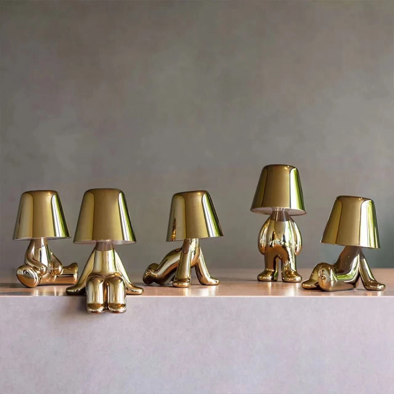 Home Decor Eye Protection Table Lamp Made In China Iron Table Lamp USB Bedside Table Lamps