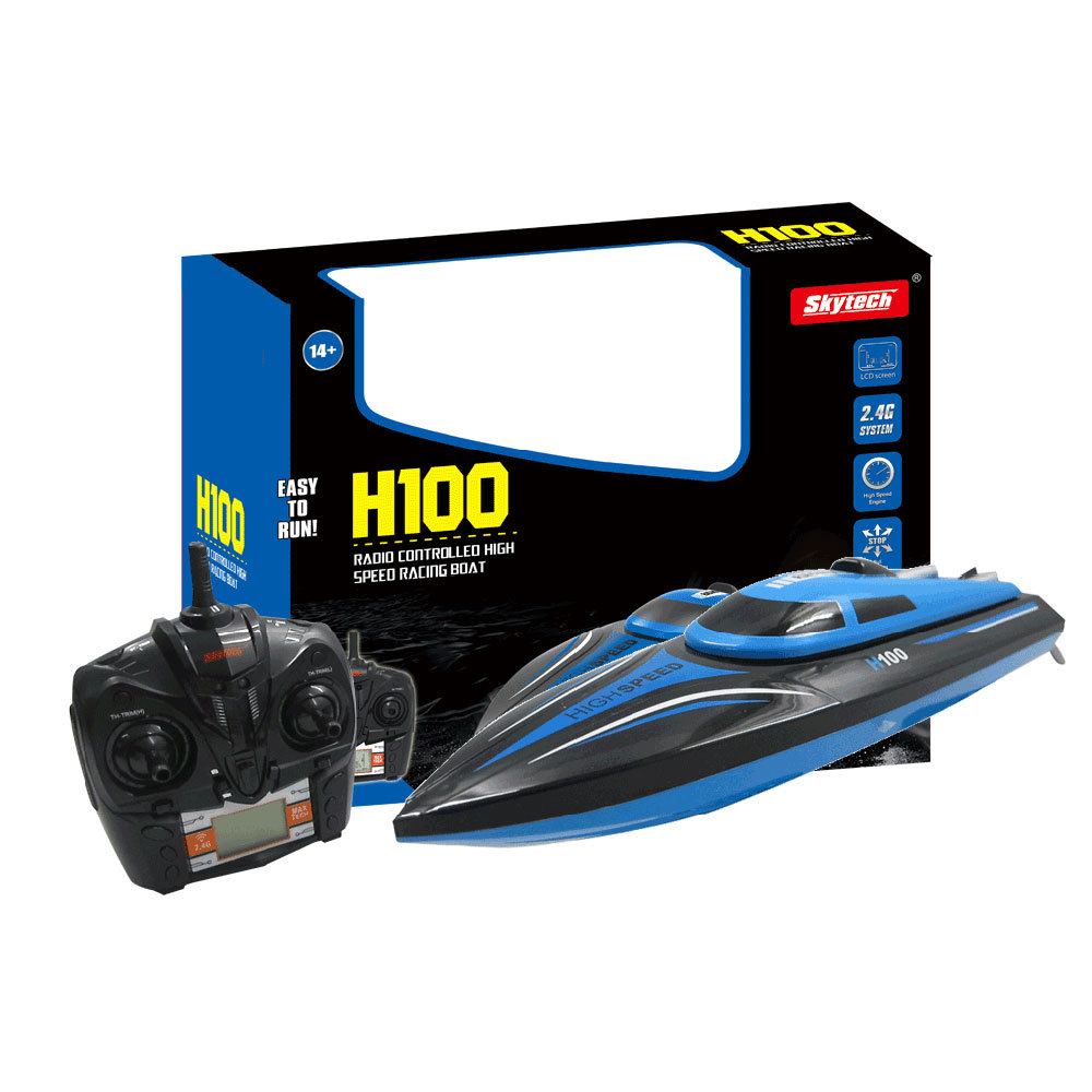 2.4GHz 4 Channel High Speed Remote Control RC Boat With LCD Screen