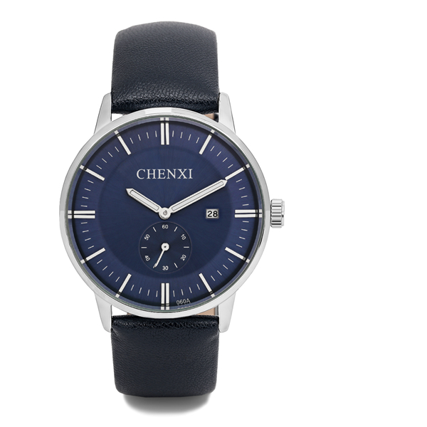 Guangzhou Kinpac Watch Branded Watches CHENXI Rose Gold Luxury Style Leather Watch Unisex
