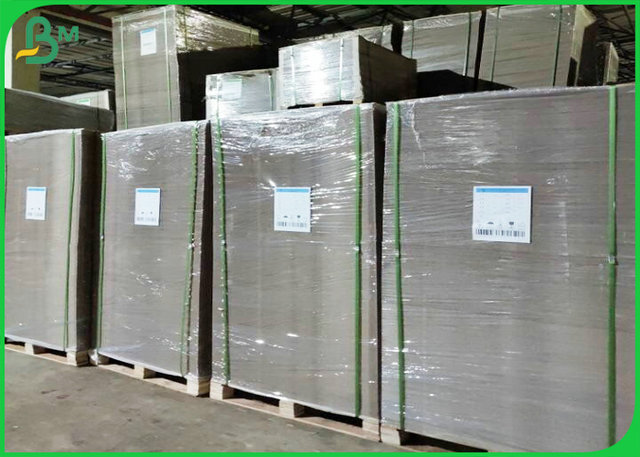 Double Sides Uncoated 600g - 1500g Gray Chip Board For Storage Boxes