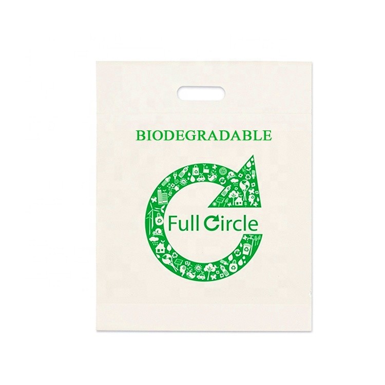 Eco Friendly Compostable D2W EPI Cassava Corn Starch 100% Biodegradable Plastic Bag Wholesale