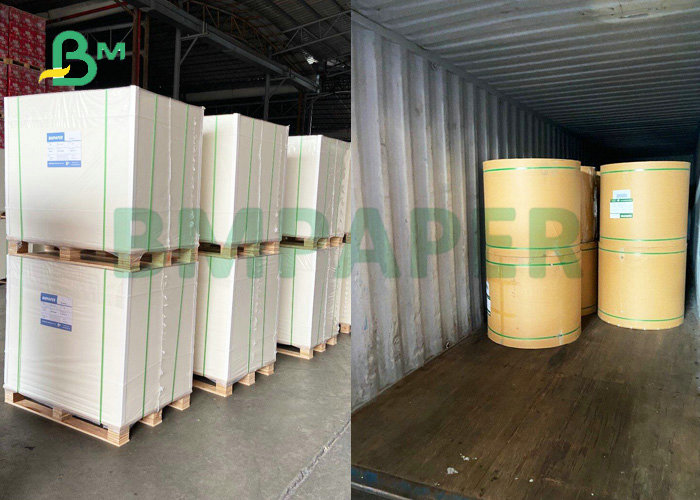 Good Stiffness 210gsm 230gsm 250gsm Single Sided Coated Folding Box Board 