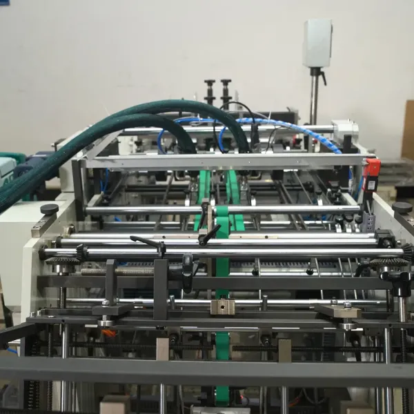 8KW Corrugated Board Paper Carton Erecting Machine Double Lanes with 400 pcs/min Speed