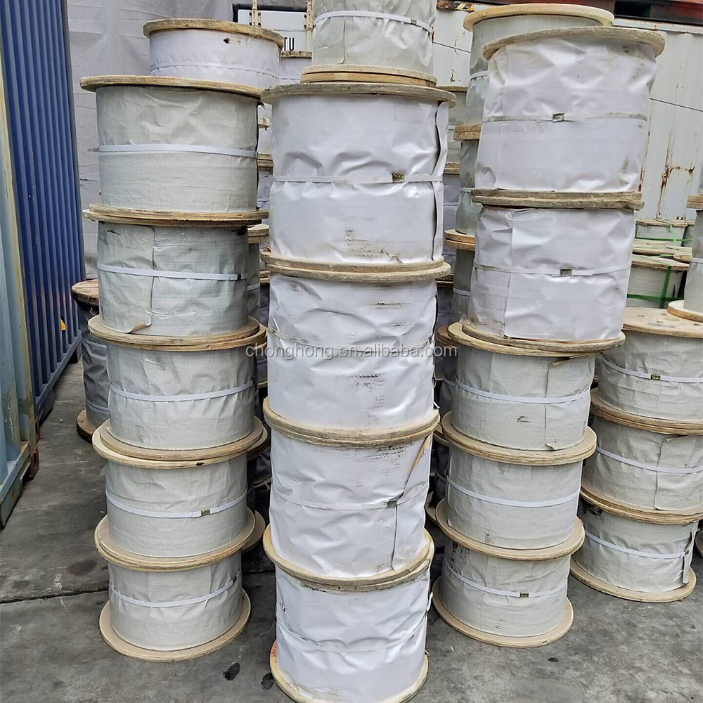 500FT Aircraft Steel Wire Rope SS Cable 7x7 For Deck Railing Kits Hardware 1/8" 5/32" 3/16" 1/4"