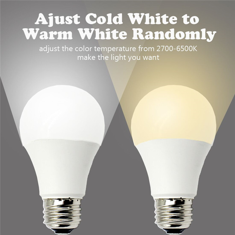 Home Smart Remote Control Light Bulb 12W Activated Immediately And Stably