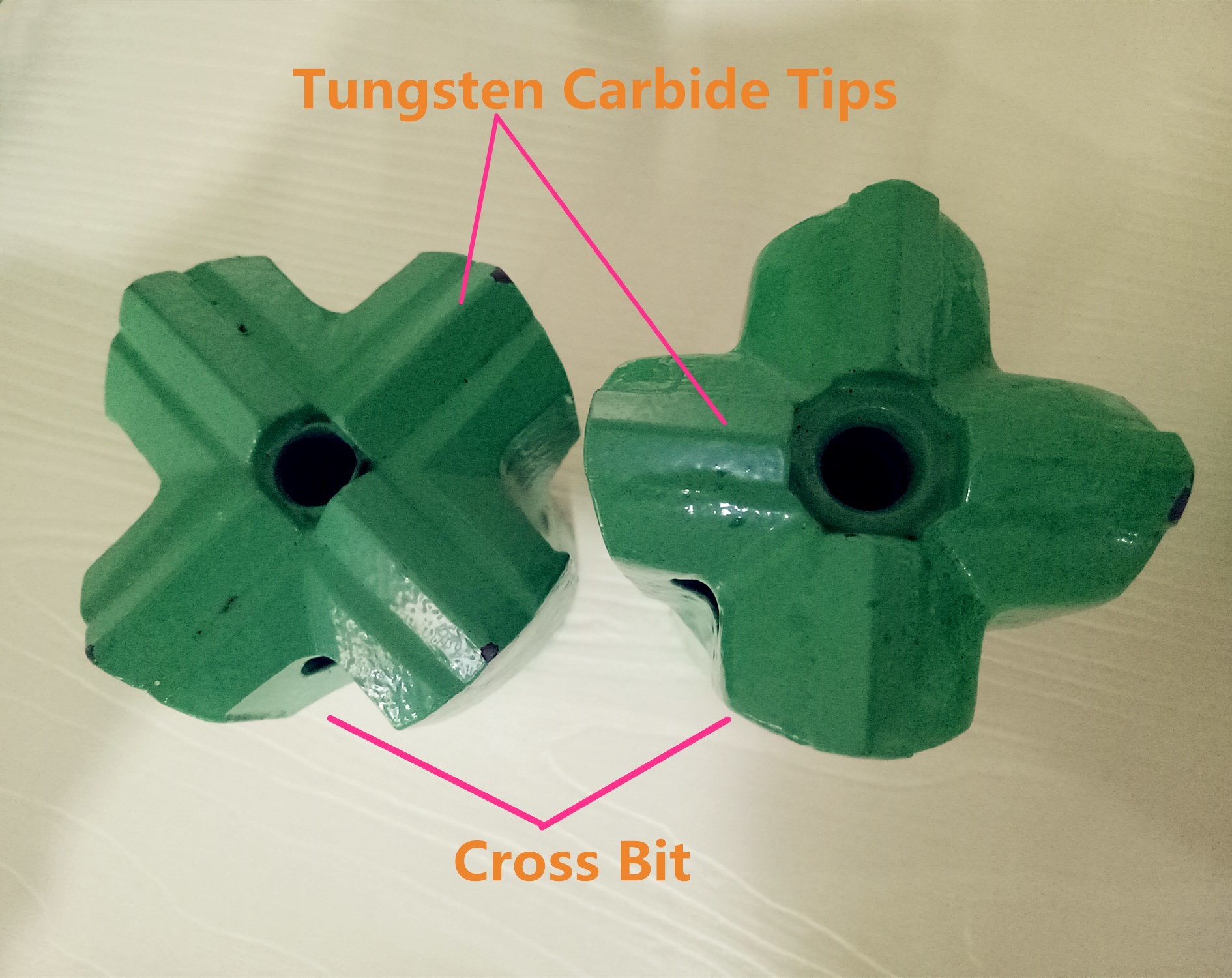 small Drill Bits For Pneumatic Rock Drill Tapered Chisel Drill Bit Cross Drill Bit