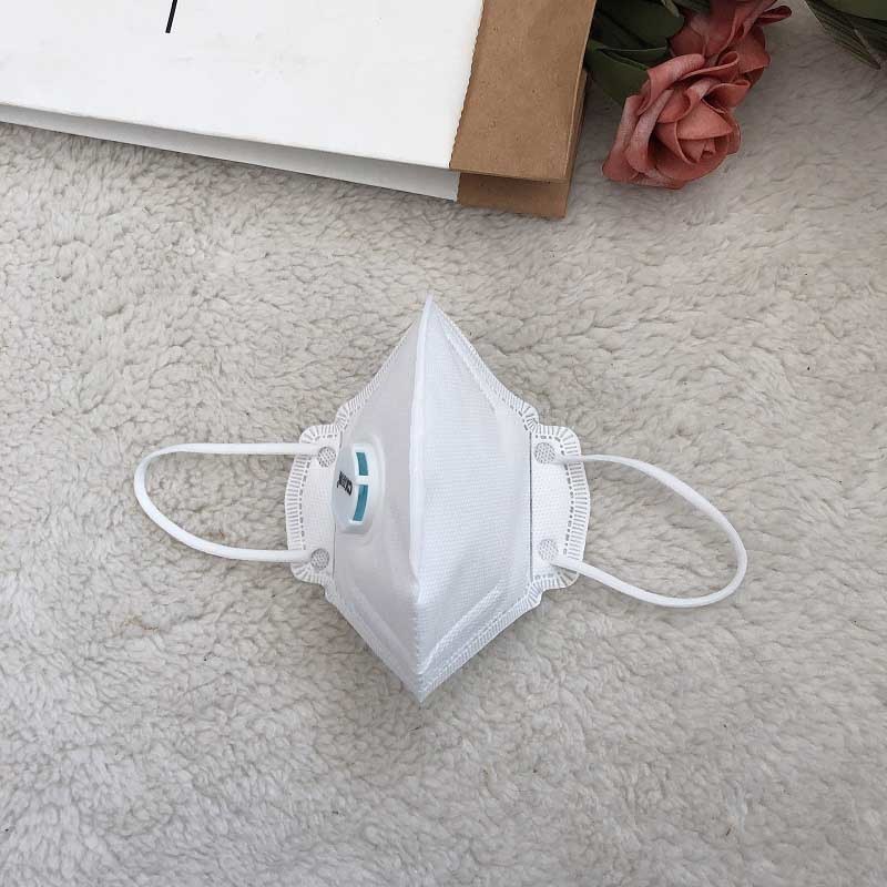 Surgeon Face Mask FFP2 N95 Anti Virus Disposable Dust Mask Foldable Design