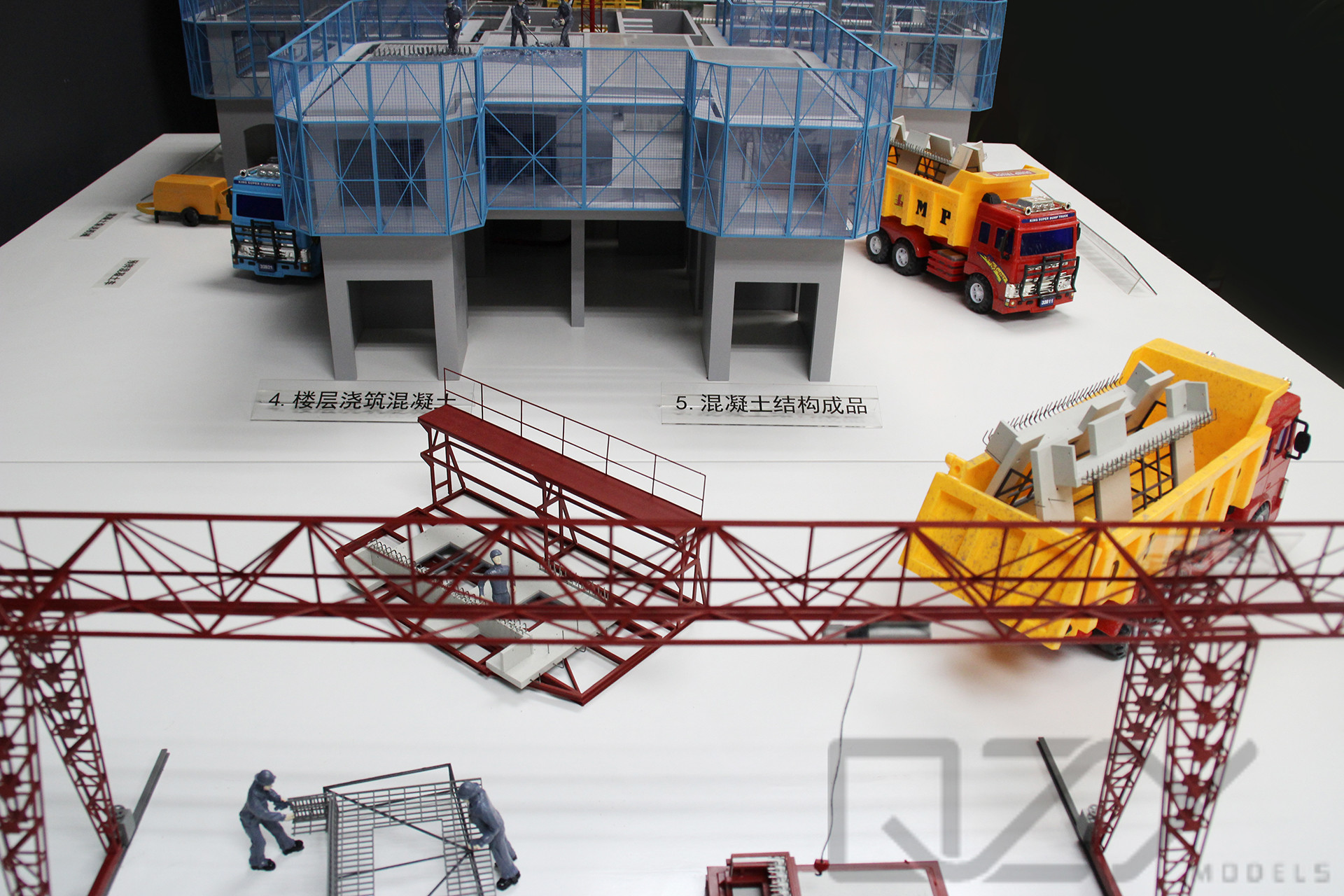Vanke - 1/20 Residential Industrialized Construction Process Model Industrial Scale Models