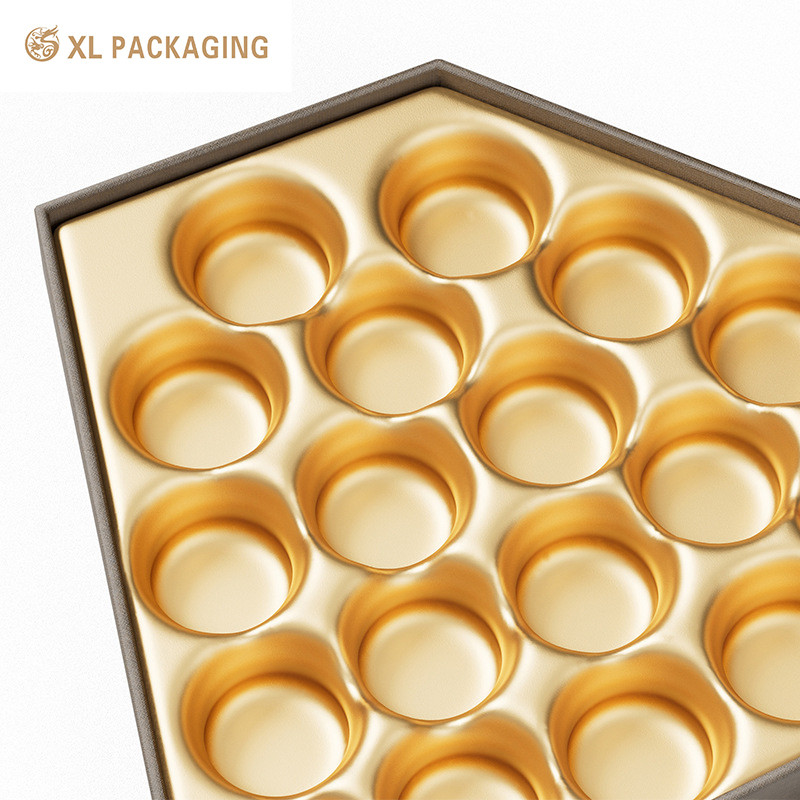 Offset Printing Macaroon Paper Packaging Box for Custom Design Diamond Shaped Chocolate